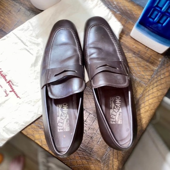 Salvatore Ferragamo Rain Lux Mens shoes s11.5/12 main image 7
